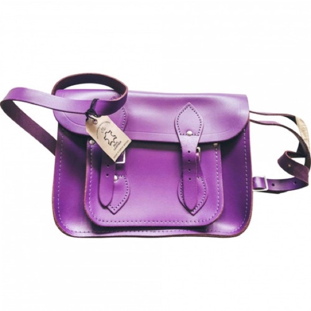 Cambridge Satchel Co. mini size, like new, purple